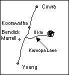 Local map to Clover Leigh